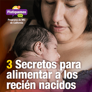 Secretos para alimentar a los recién nacidos