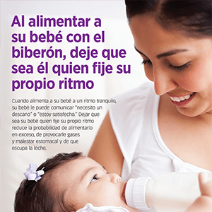 Alimentar con Biberón al Ritmo del Bebé