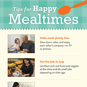 Tips For Happy Mealtimes